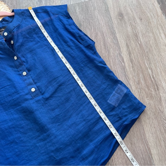 Banana republic ramie dolman top blue - Picture 4 of 8